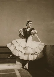 Ana Ricarda, du Grand Ballet de Monte-Carlo, 1949 (photogravure)